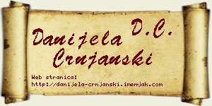 Danijela Crnjanski vizit kartica
